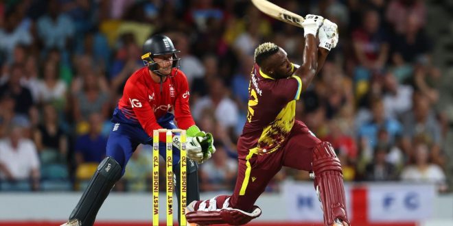 England defeats West Indies by seven wickets in the second T20I, leading 2-0 in the series.