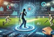 AI revolutionizing cricket with futuristic technology.