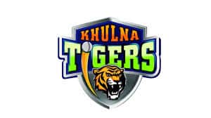 Khulna Tigers logo for BPL 2025 featuring a fierce and dynamic tiger design in team colors.