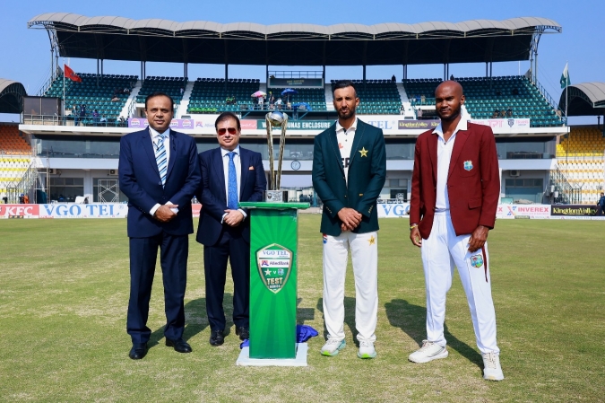 Pakistan vs West Indies Test Series 2025 at Multan Cricket Stadium