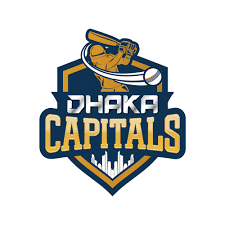 Dhaka Capitals logo for BPL 2025 featuring a bold and modern design in team colors