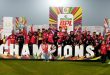 Fortune Barishal players celebrate with the BPL 2025 trophy after their thrilling victory over Chittagong Kings.