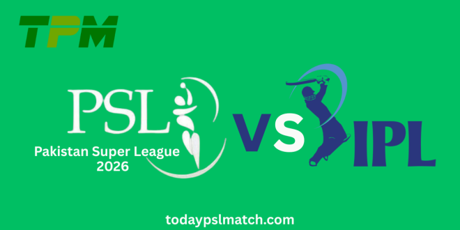 Pakistan Super League PSL 11 Indian Premier League IPL 2026 tournament scheduling conflict graphic